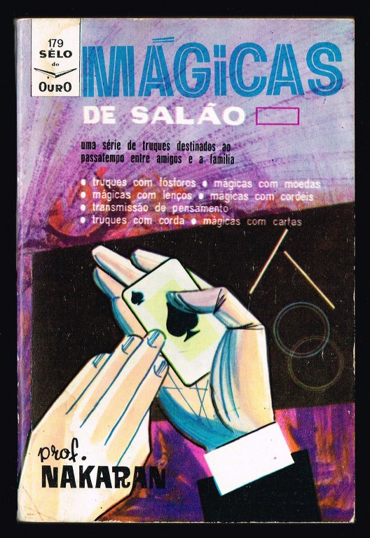 MÁGICAS DE SALÃO (manual de prestidigitação)